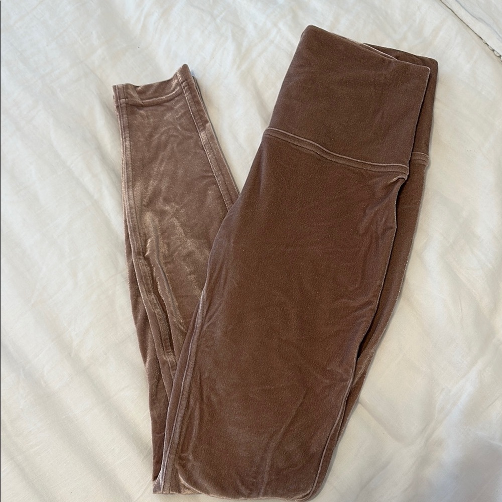 Lululemon velvet leggings